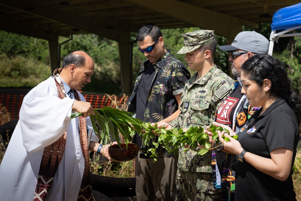 Breaking Ground: MCBH Holds Ceremony for New Gas Chamber Training Facility