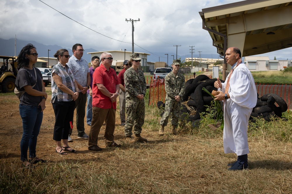 Breaking Ground: MCBH Holds Ceremony for New Gas Chamber Training Facility