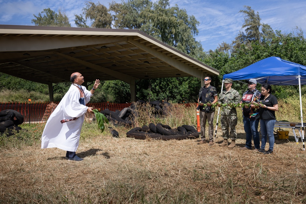 Breaking Ground: MCBH Holds Ceremony for New Gas Chamber Training Facility