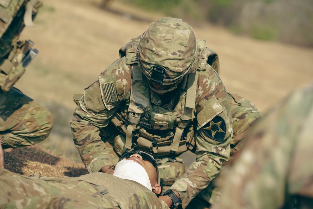 2-2 SBCT Conducts Medical Evacuation (MEDEVAC) Training via Ambulance in Sa Kaeo Province for Cobra Gold 2024