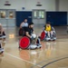 Navy Wounded Warrior Trials at JBPHH - Wheelchair Rugby Practice