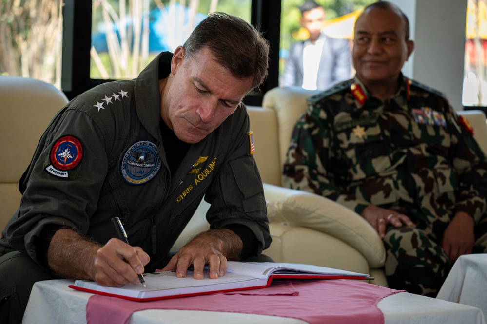 U.S. INDOPACOM Commander Attends Exercise Shanti Prayas