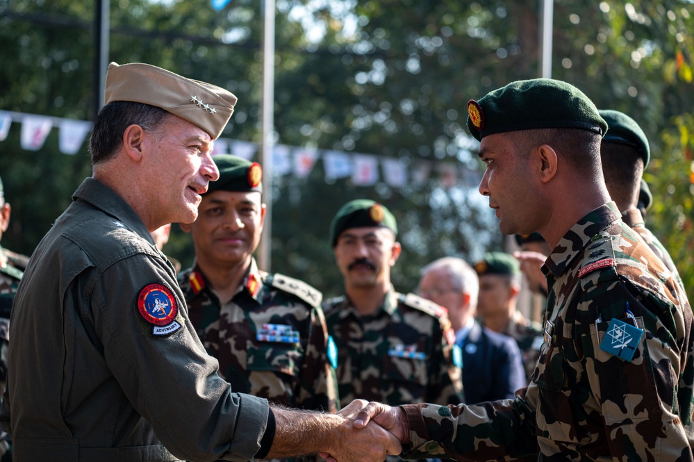 U.S. INDOPACOM Commander Attends Exercise Shanti Prayas