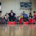 Navy Wounded Warrior Trials at JBPHH - Wheelchair Rugby Practice