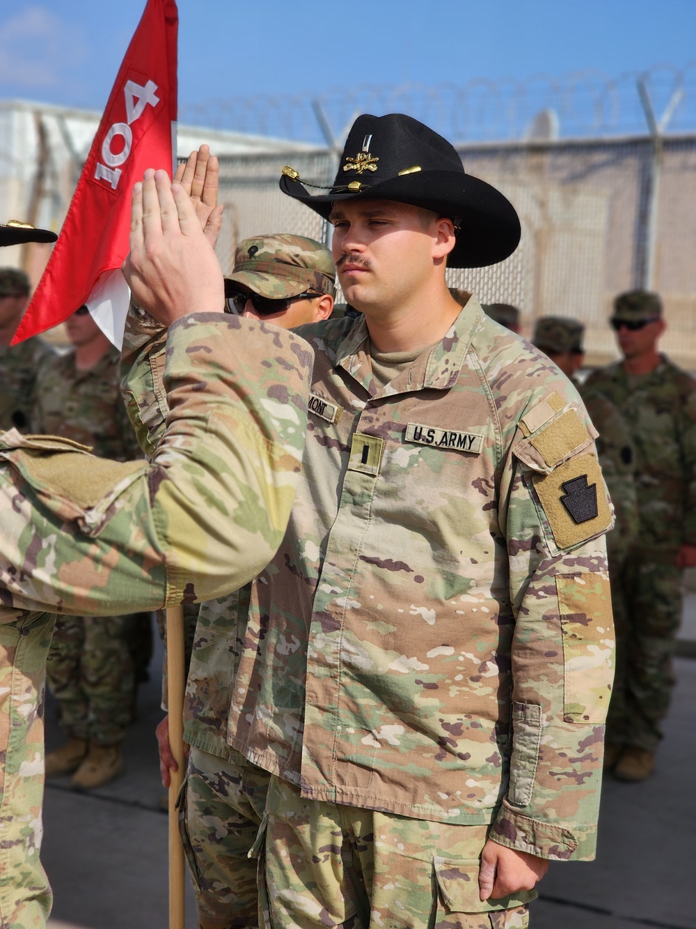 Riding High: Cavalry Unit Charges Forward with Promotions Galore