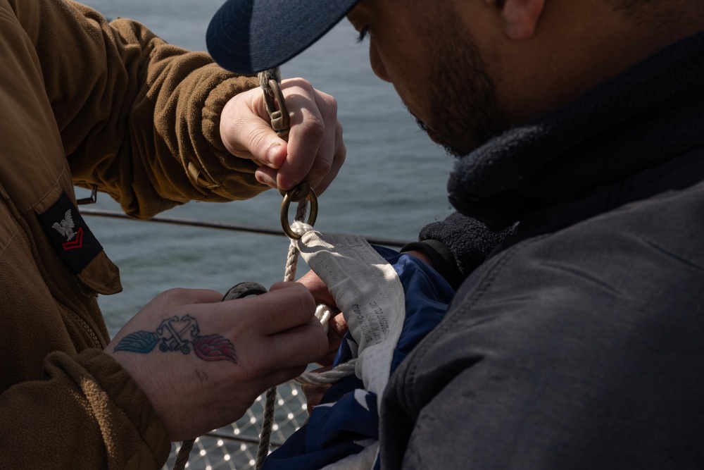 USS America arrives in Osaka