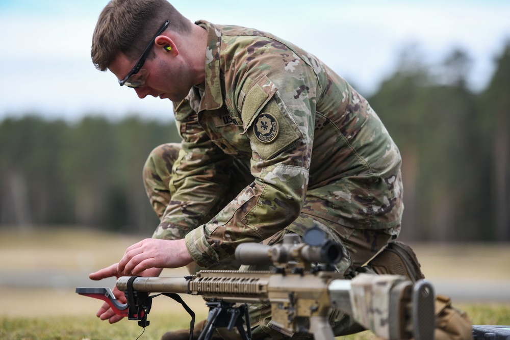 4th Squadron, 2CR Sniper training