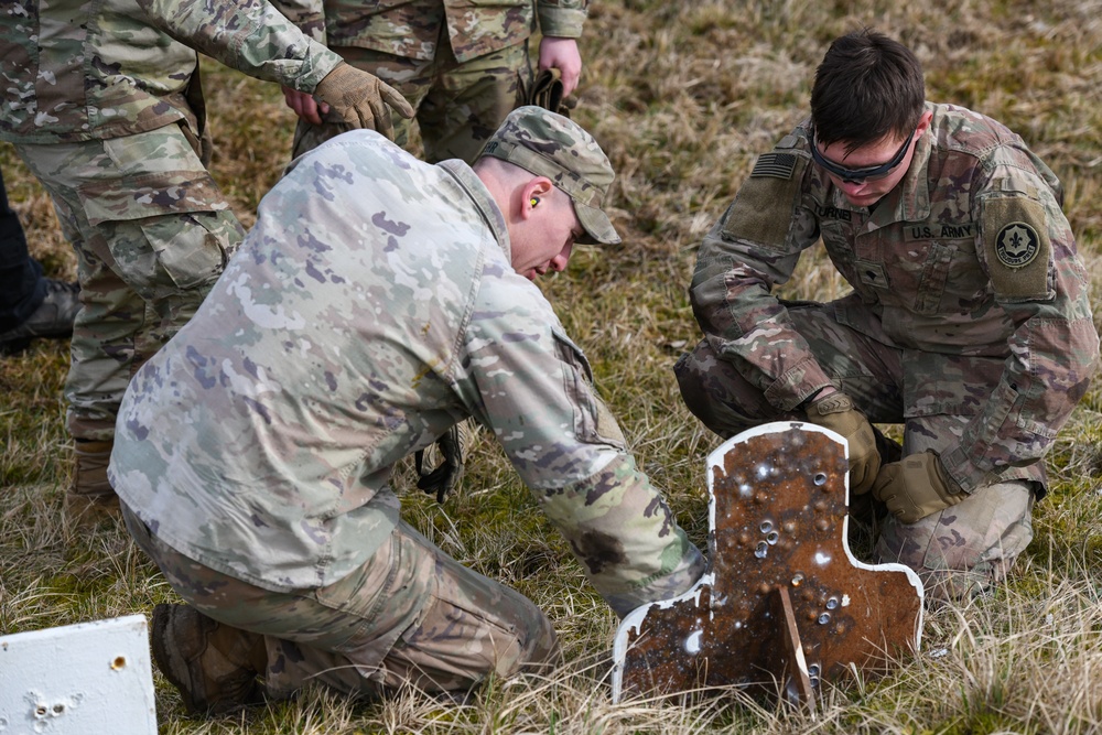 4th Squadron, 2CR Sniper training