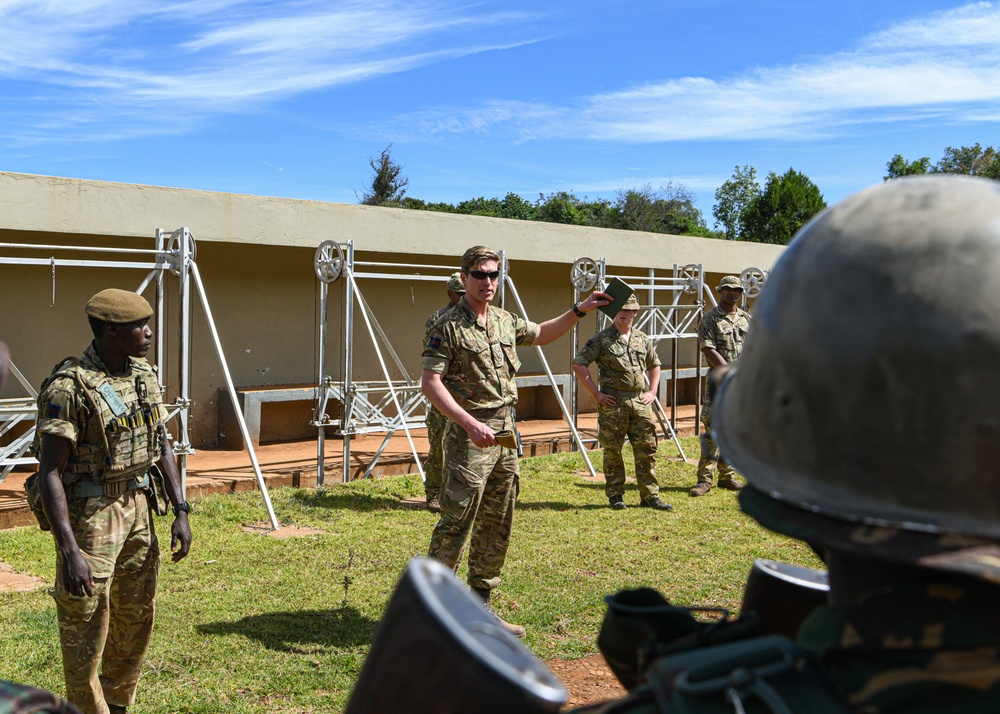 Irish Guard soldiers conduct training at Justified Accord 2024