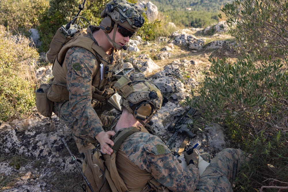 26th MEU(SOC) Integrates with Italian San Marco Brigade Marines During Bilateral Exercise