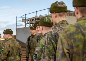 Swedish and Finnish Marines embark USS Gunston Hall to participate in Steadfast Defender 24
