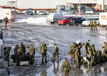 Swedish and Finnish Marines embark USS Gunston Hall to participate in Steadfast Defender 24