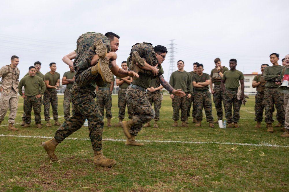 1st MAW squadrons compete in tri field meet