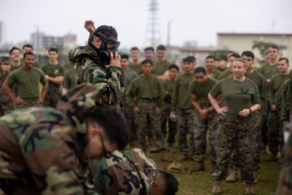 1st MAW squadrons compete in tri field meet