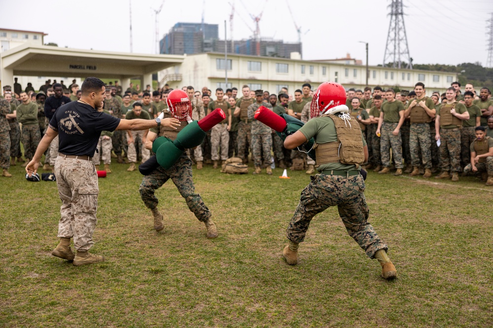 1st MAW squadrons compete in tri field meet