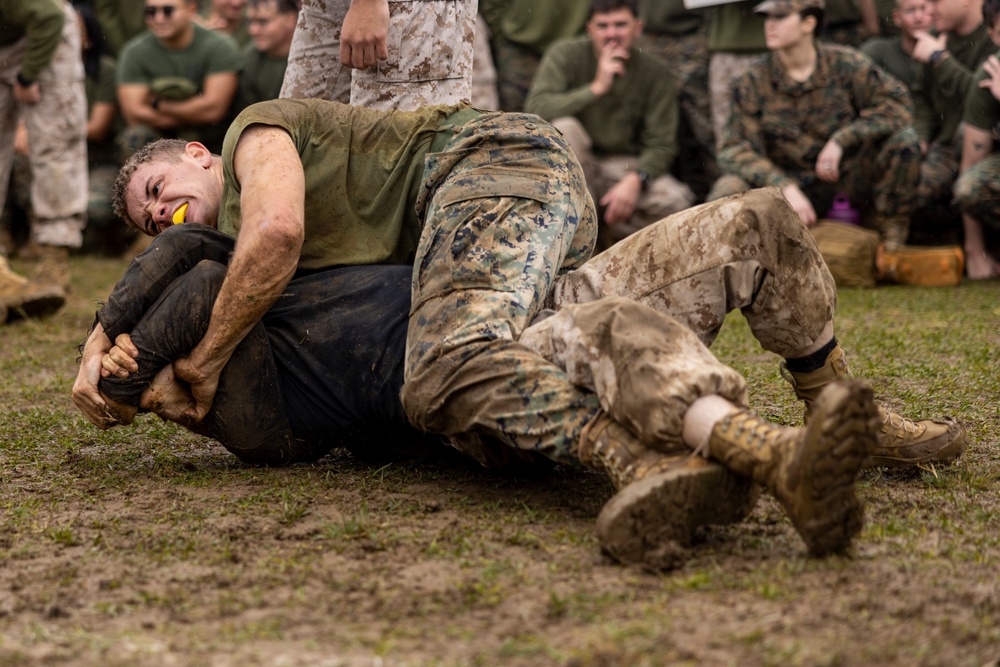 1st MAW squadrons compete in tri field meet