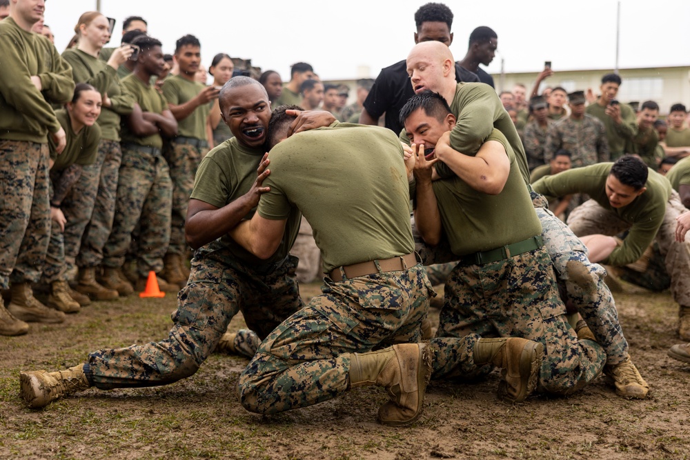 1st MAW squadrons compete in tri field meet