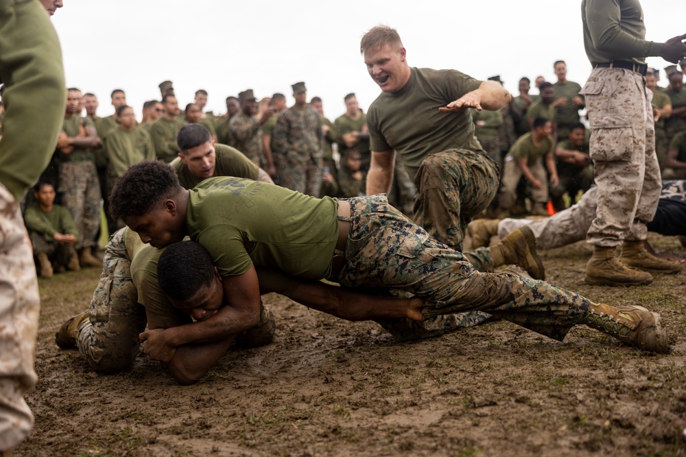 1st MAW squadrons compete in tri field meet