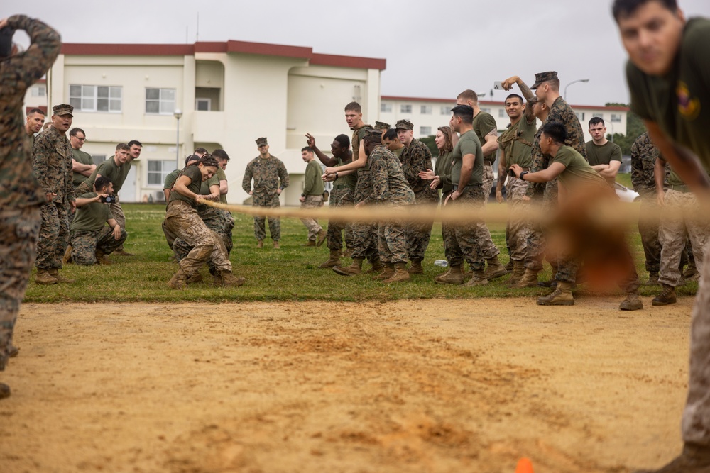 1st MAW squadrons compete in tri field meet