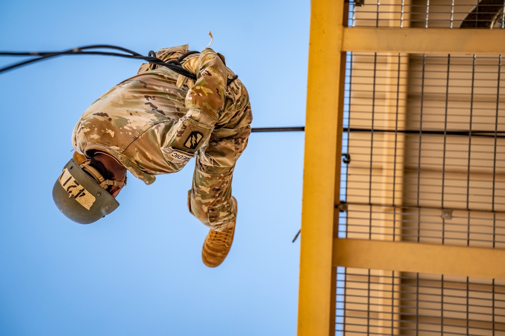 Air Assualt School Tower Rappels