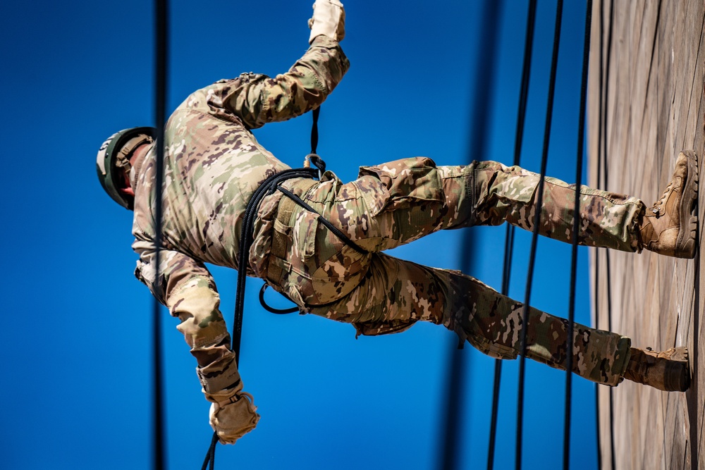 Air Assualt School Tower Rappels