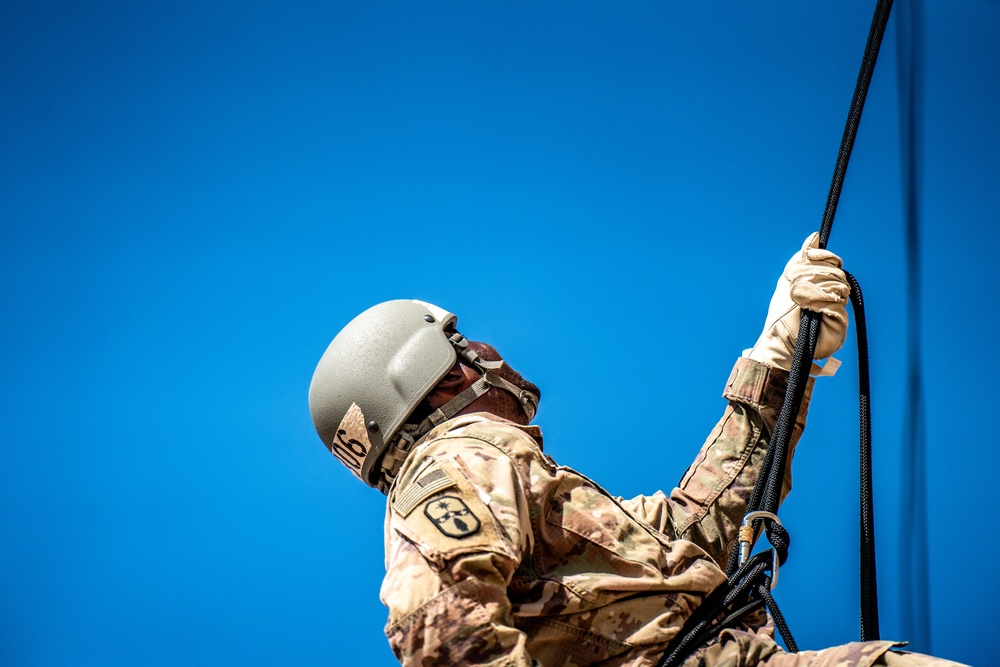 Air Assualt School Tower Rappels