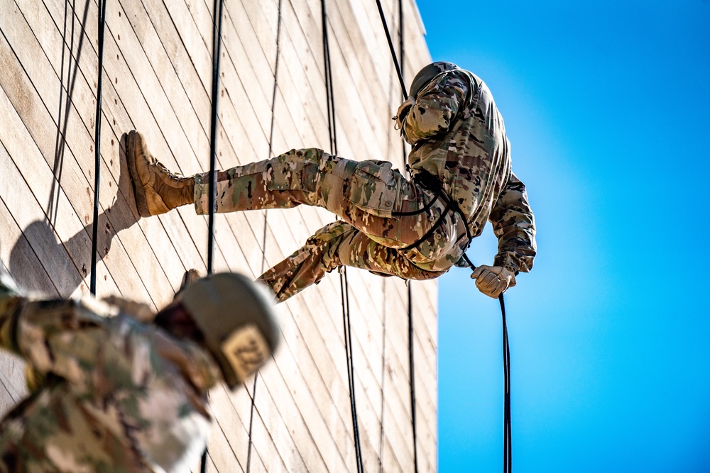 Air Assualt School Tower Rappels