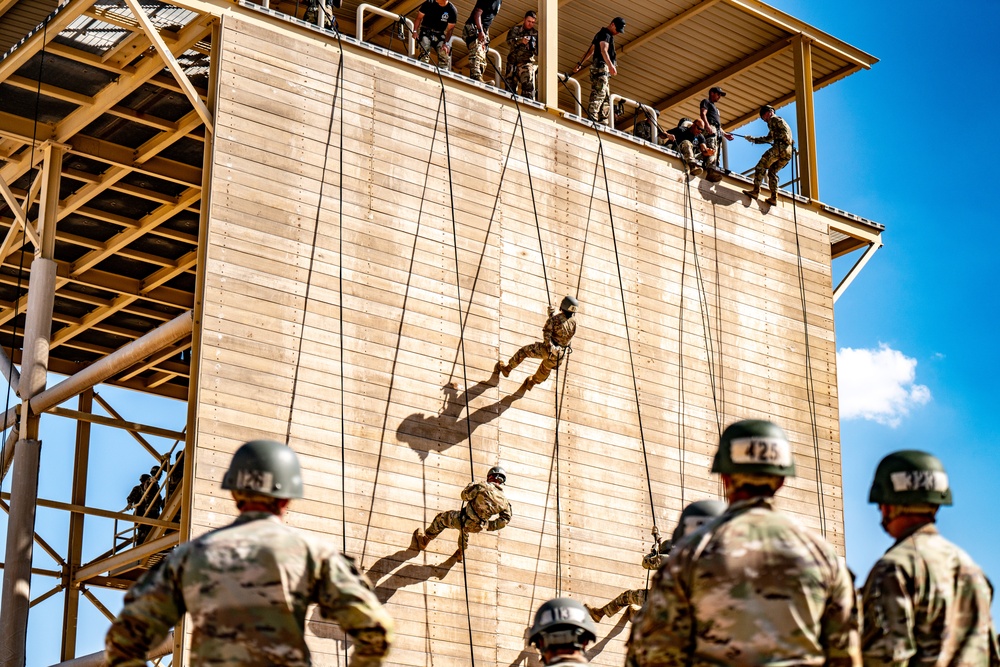 Air Assualt School Tower Rappels