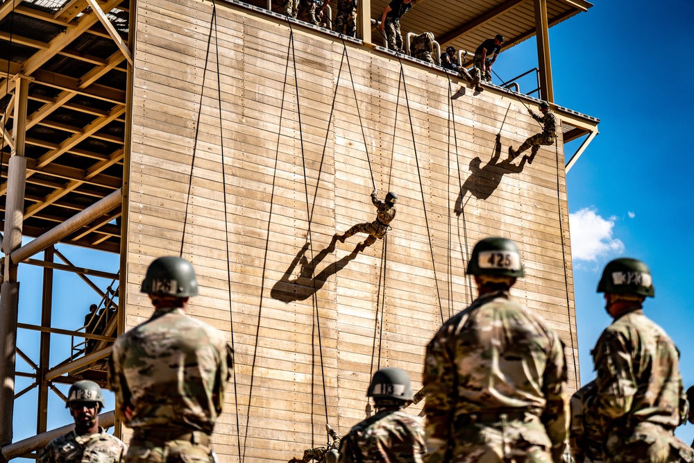 Air Assualt School Tower Rappels