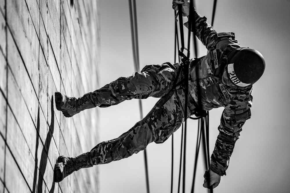 Air Assualt School Tower Rappels