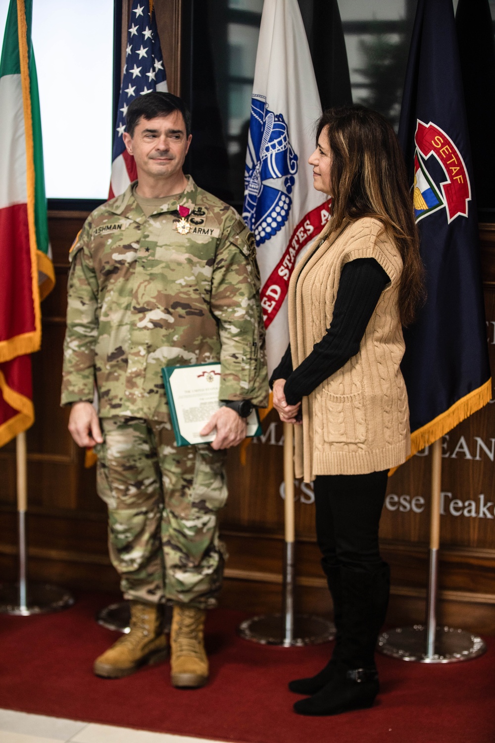 Brig. Gen. Brian Cashman receives Legion of Merit