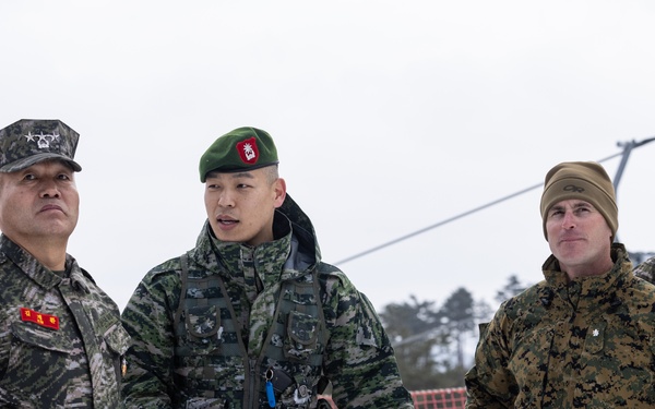 KOREA VIPER 24.1 | Republic of Korea Marine Corps Commandant Visits U.S. Marines in Pyeongchang 