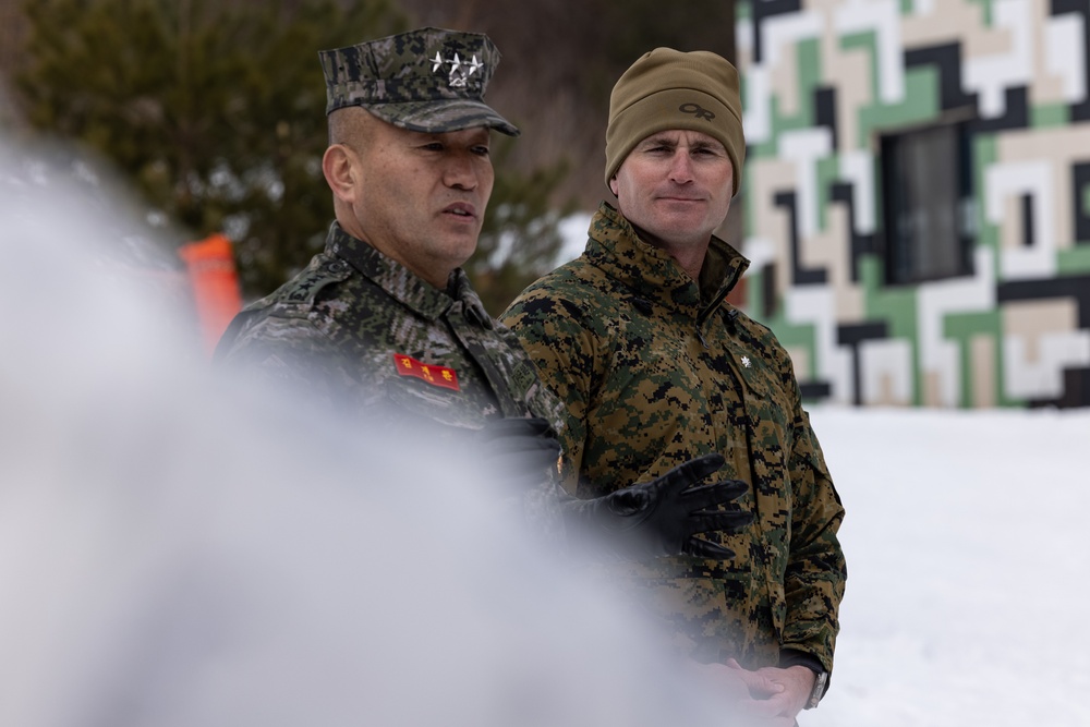 KOREA VIPER 24.1 | Republic of Korea Marine Corps Commandant Visits U.S. Marines in Pyeongchang 