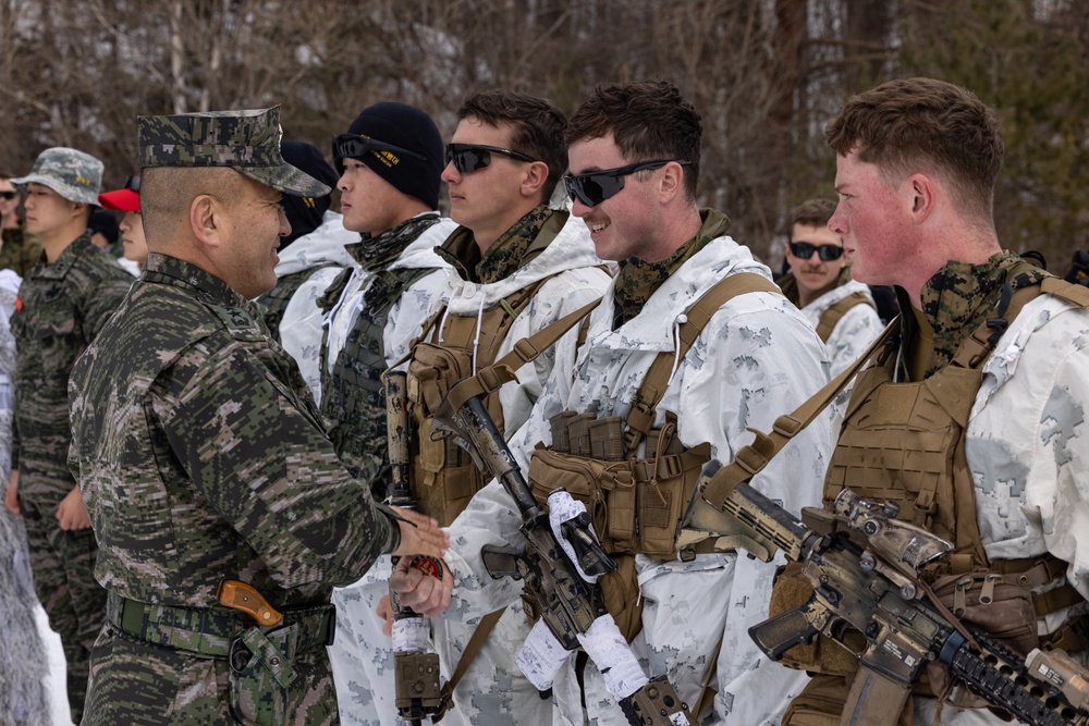 KOREA VIPER 24.1 | Republic of Korea Marine Corps Commandant Visits U.S. Marines in Pyeongchang 