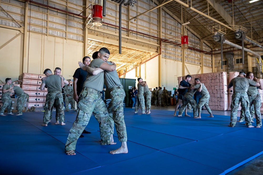 156th Security Forces Combative Training