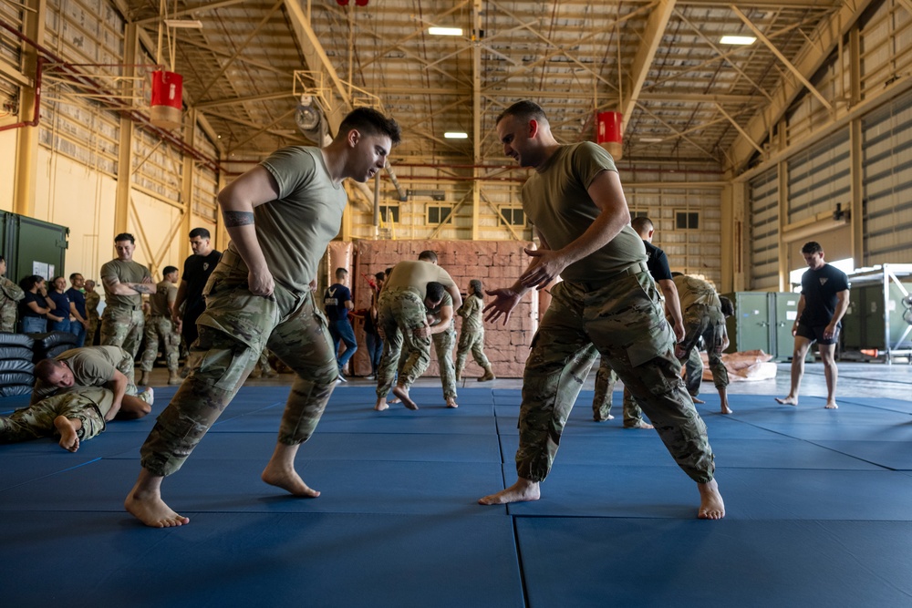 156th Security Forces Combative Training