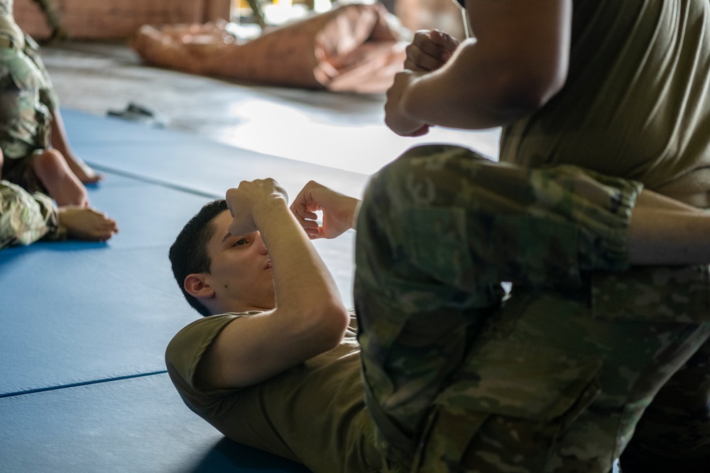 156th Security Forces Combative Training