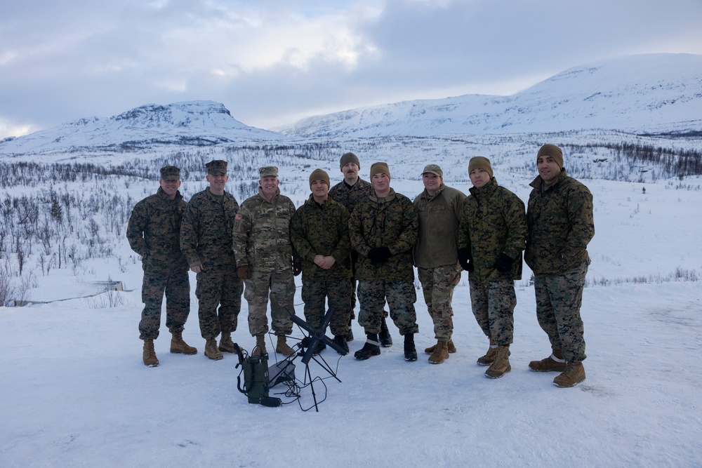 U.S. Army Maj. Gen. John H. Phillips visits U.S. Marines in Norway in preparation for Exercise Nordic Response 24