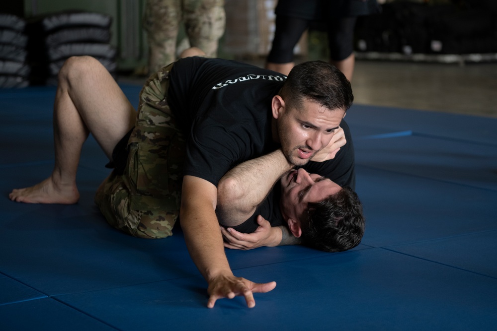 156th Security Forces Combative Training
