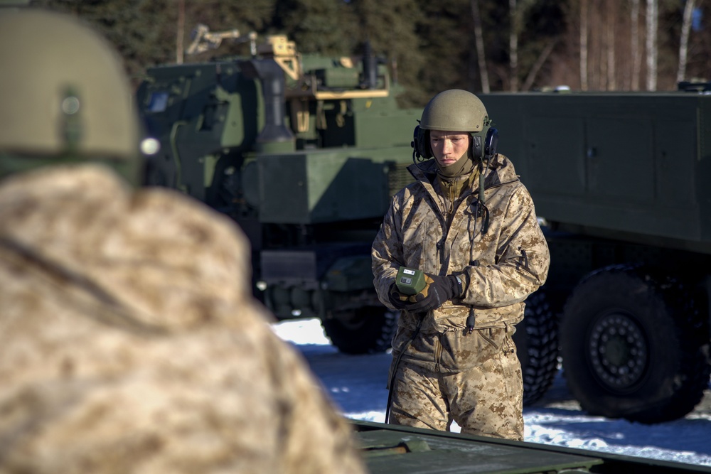 DVIDS - Images - ARCTIC EDGE 2024: Fox 2/14 Marines conduct HIMARS ...