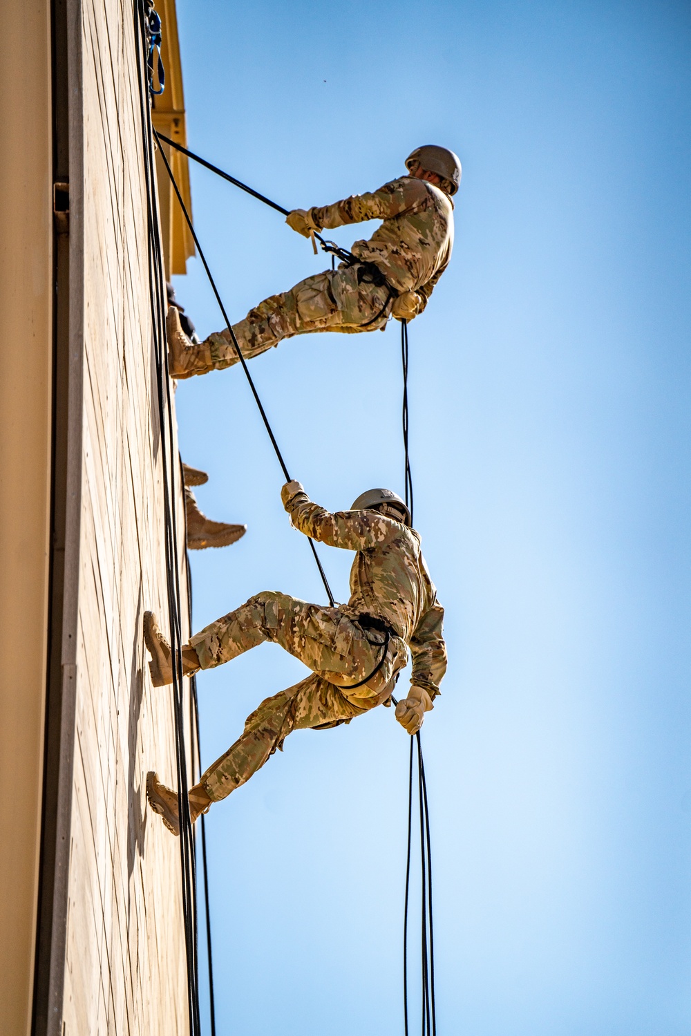 Air Assualt School Tower Rappels