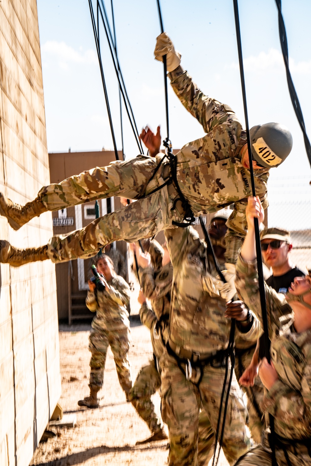 Air Assualt School Tower Rappels