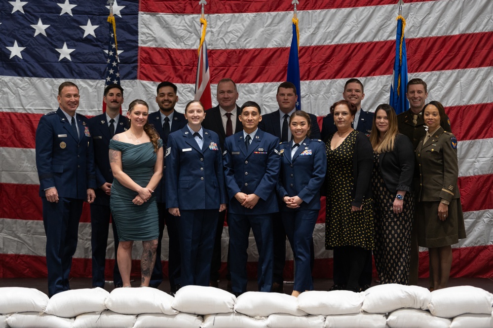 RAF Mildenhall celebrates the 100th Air Refueling Wing annual awards