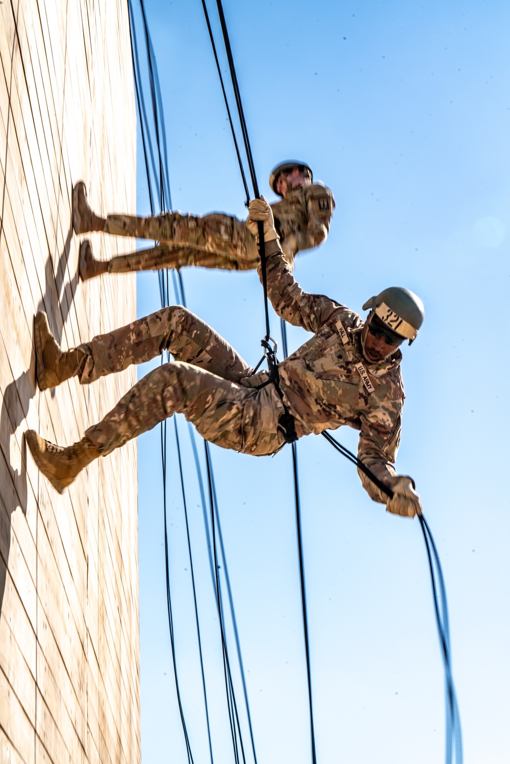 Air Assualt School Tower Rappels