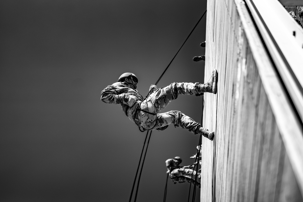 Air Assualt School Tower Rappels