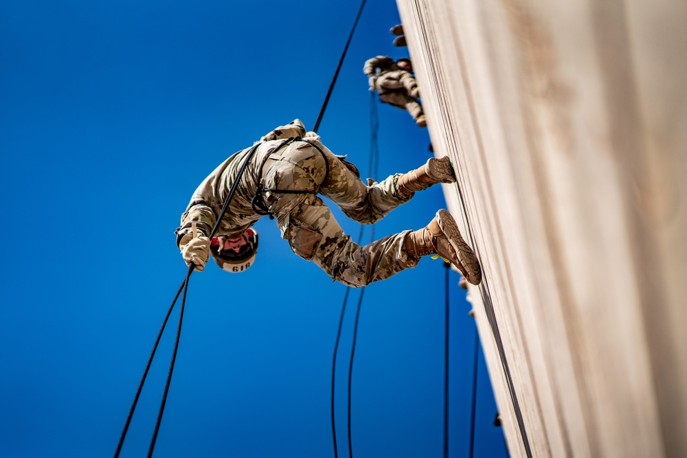 Air Assualt School Tower Rappels