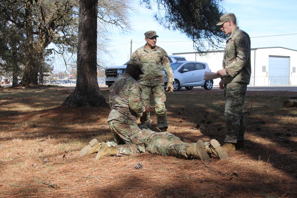 BACH Soldiers Train for Best Leader Competition