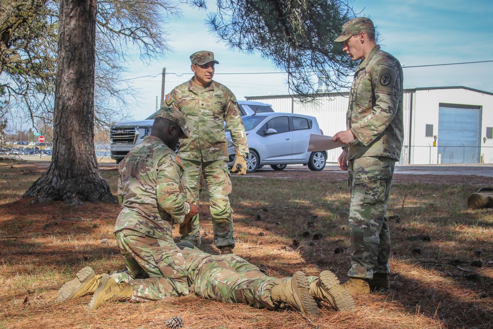 BACH Soldiers Train for Best Leader Competition