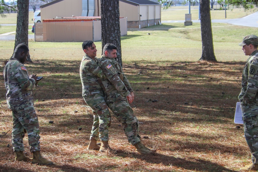 BACH Soldiers Train for Best Leader Competition