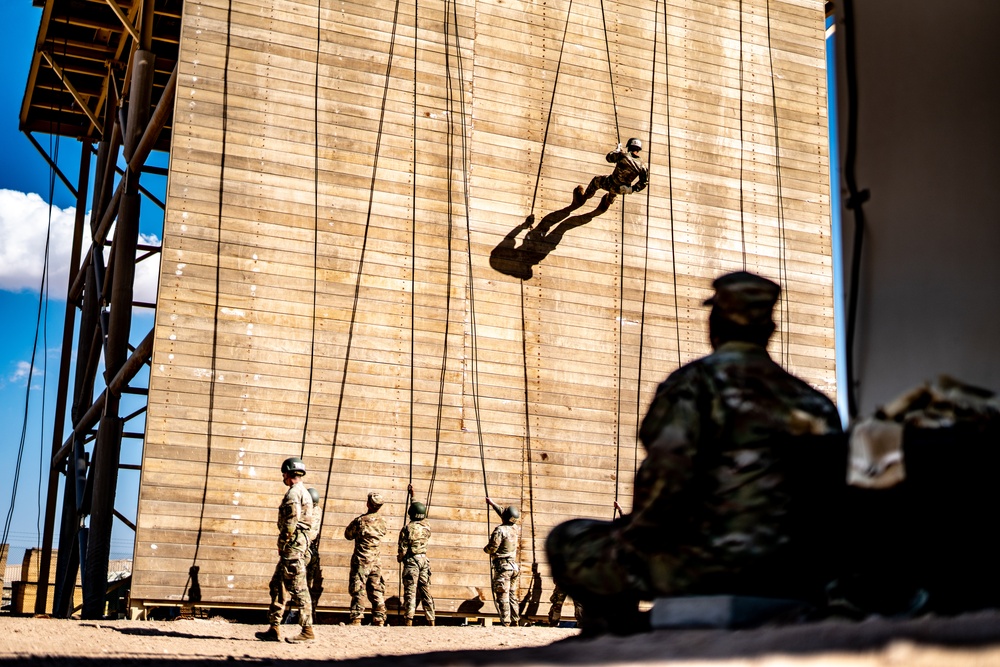 Air Assualt School Tower Rappels